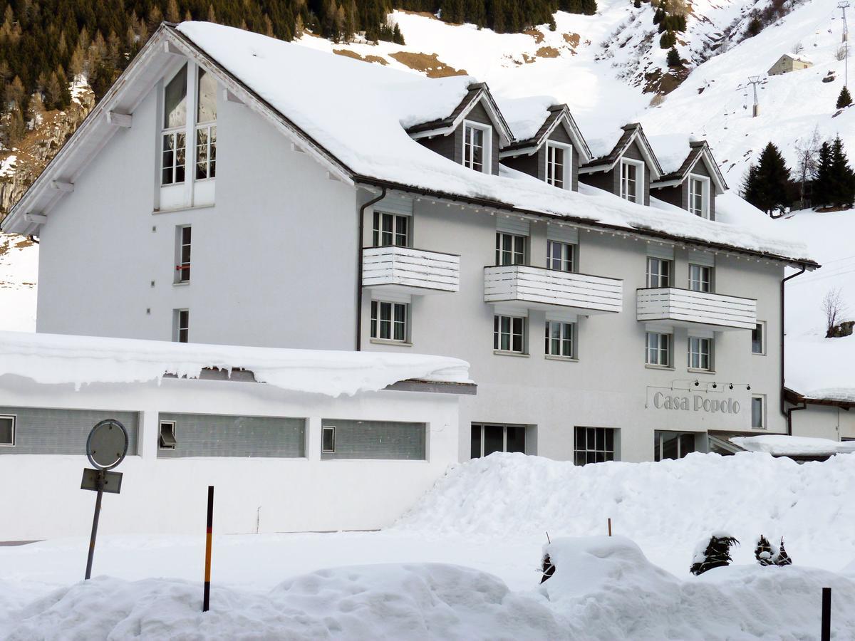 Casa Popolo Andermatt Hostel Buitenkant foto