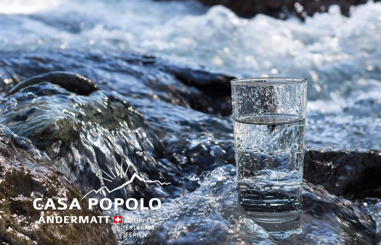 Casa Popolo Andermatt Hostel Buitenkant foto
